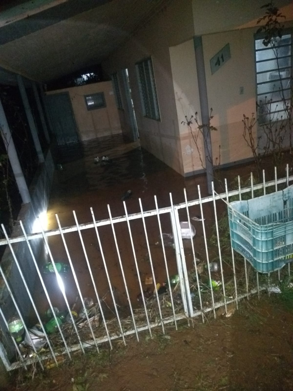 Imagens Forte Chuva Causa Enchentes Em Campos Novos