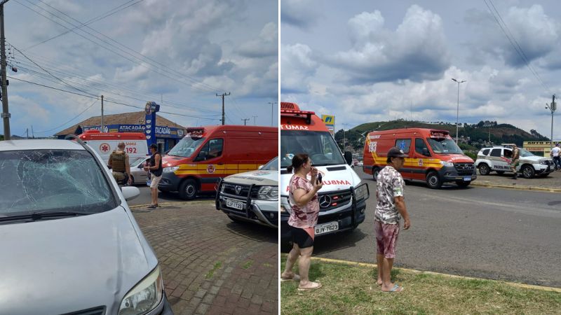 Duas Pessoas Ficam Gravemente Feridas Ap S Colis O Entre Carro E Moto