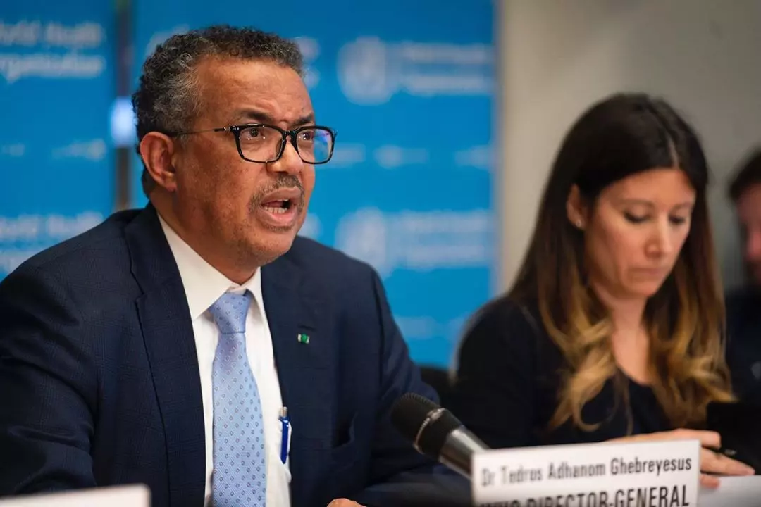 Diretor-geral da OMS, Tedros Adhanom. Foto: Reprodução, Instagram