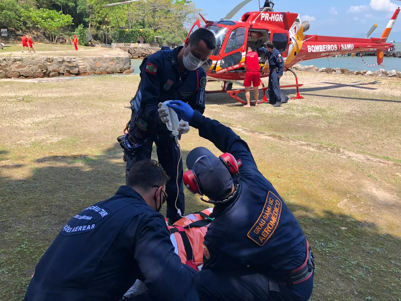 Foto: Corpo de Bombeiros, divulgação