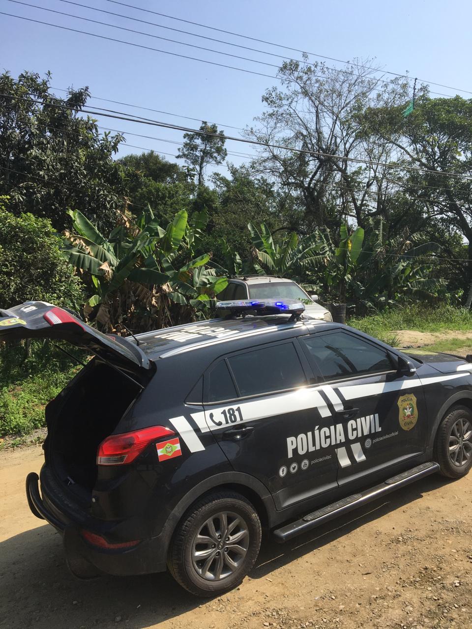 Foto: Divulgação Polícia Civil de Santa Catarina