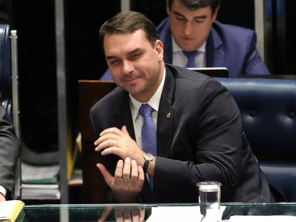 Flávio Bolsonaro. Foto: Fabio Rodrigues Pozzebom/Agência Brasil