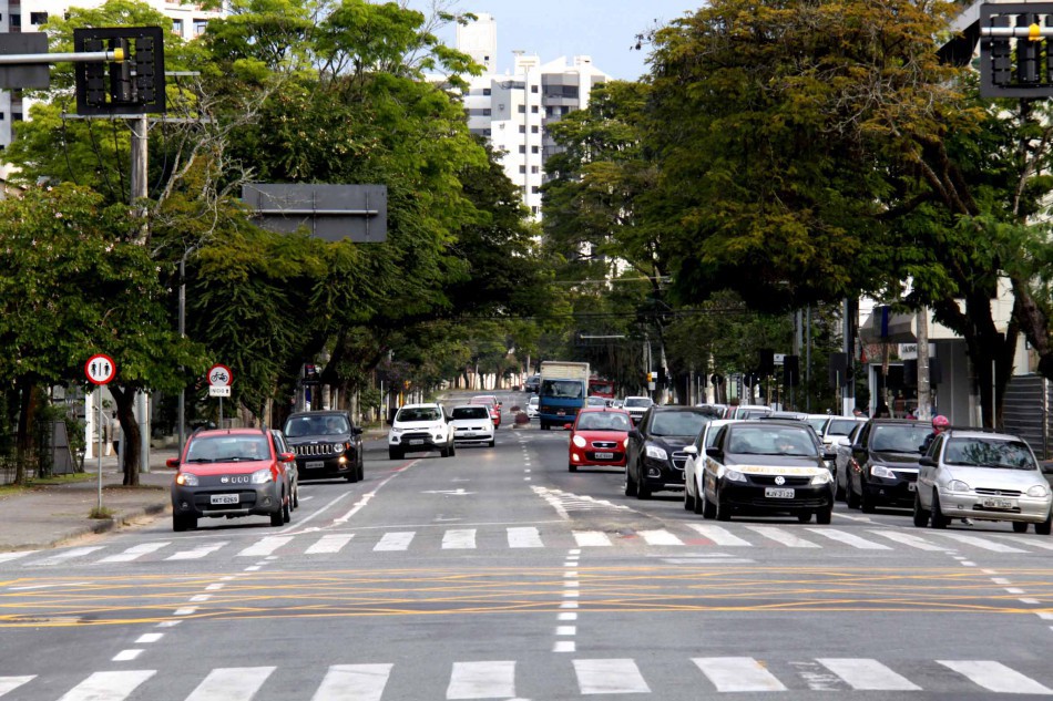 Alameda Rio Branco, em Blumenau. Foto: Marcelo Martis / Divulgação.