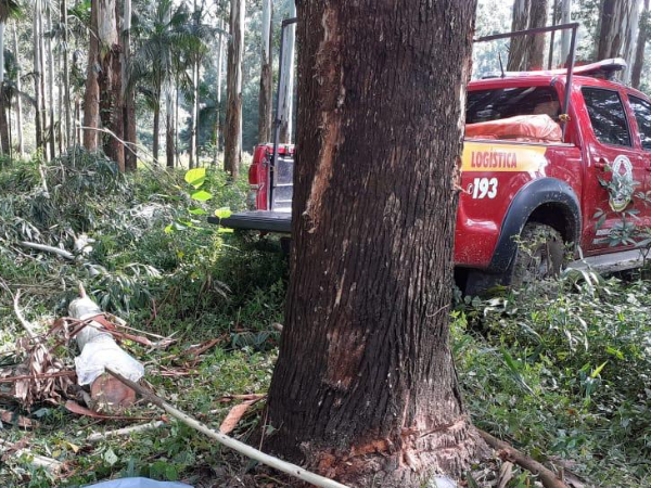 Foto: Bombeiros Voluntários de Presidente Getúlio