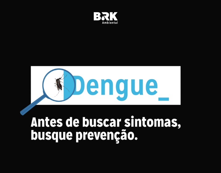 Cuidado com sistema de esgoto auxilia no combate à dengue. Divulgação