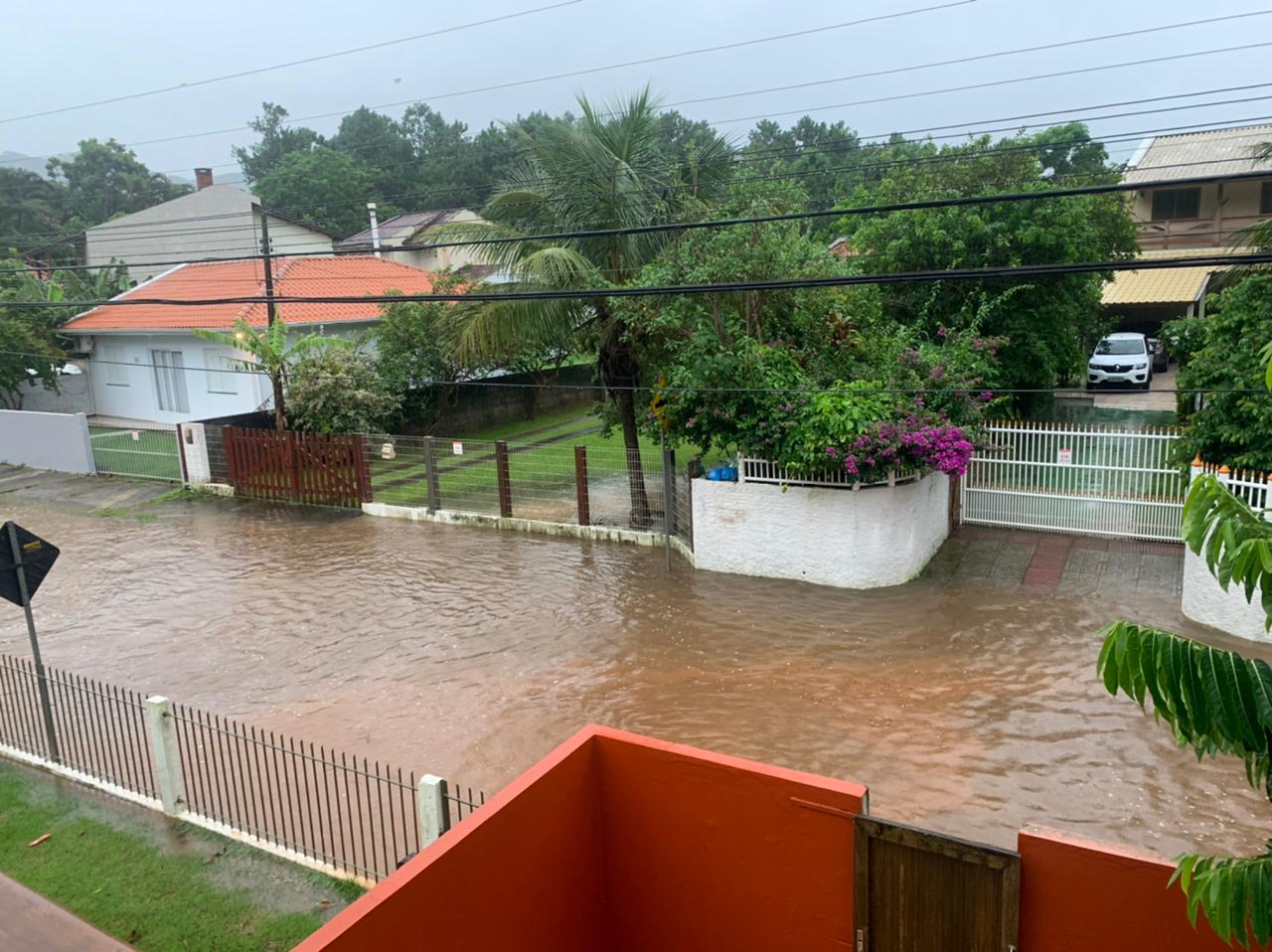 Alagamentos em Florianópolis - 21/01/2021