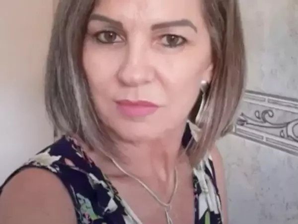 Albertina Schmitz Tasca, mulher assassinada pelo filho. Foto: Redes Sociais / Reprodução.