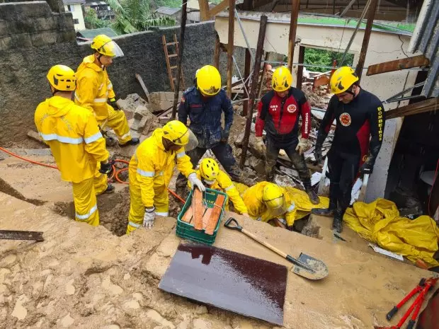 Chuva causa estragos em Florianópolis. Foto: Flavio Vieira Jr/Defesa Civil.