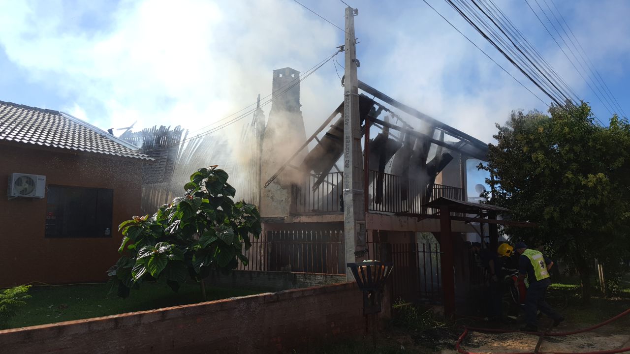 Incêndio em Chapecó