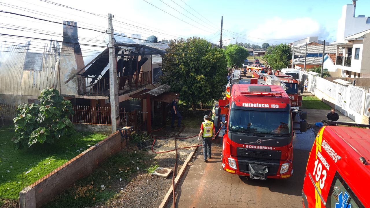 Incêndio em Chapecó