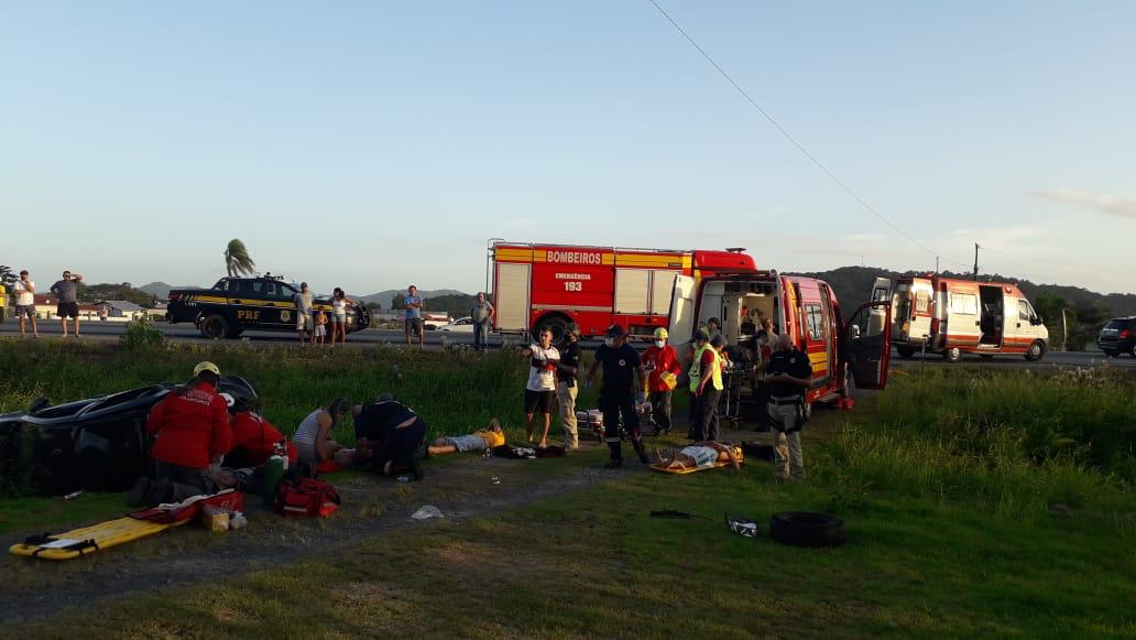 Foto: Corpo de Bombeiros 