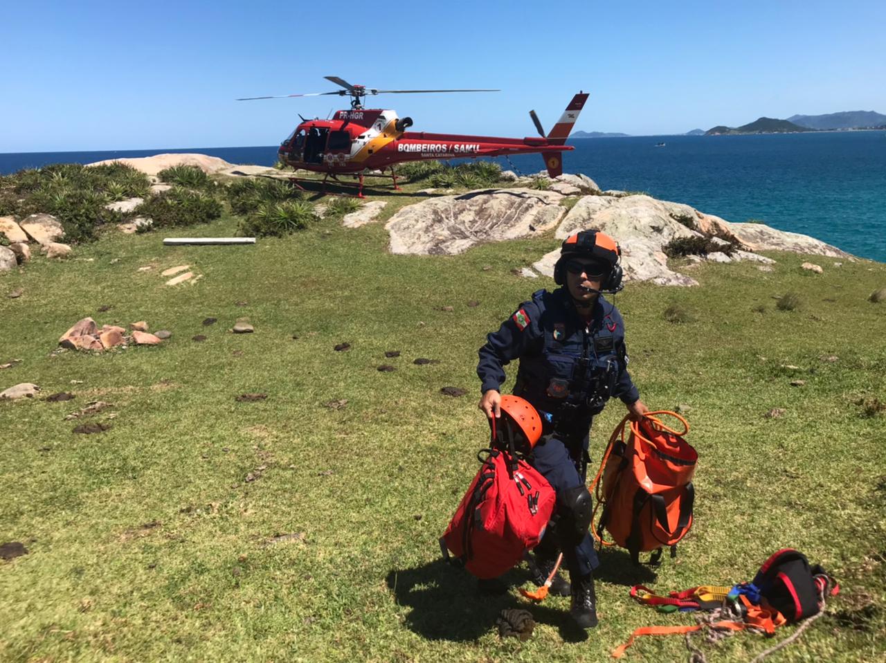 Foto: Corpo de Bombeiros / Divulgação.