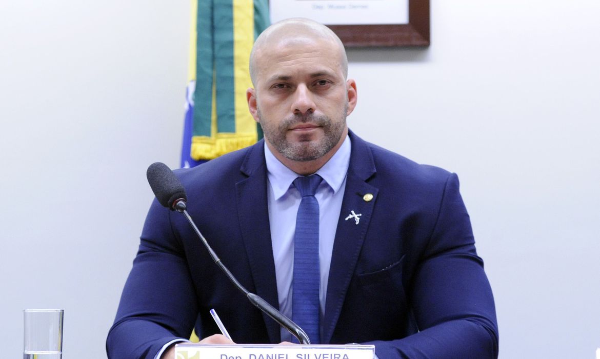 Deputado Daniel Silveira. Foto: Leia Viana / Câmara de Deputados.