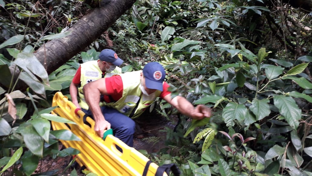 Jovem que estava desaparecida é resgatada em mata de Gaspar