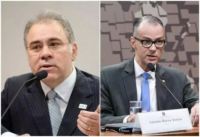 Depoimento de Queiroga está marcado para as 10h; Barra Torres deve falar às 14h | Marcos Oliveira e Leopoldo Silva/Agência Senado

