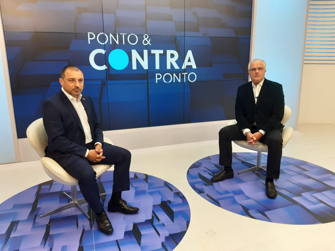 Entrevista Ponto e Contraponto, Carlos Moisés