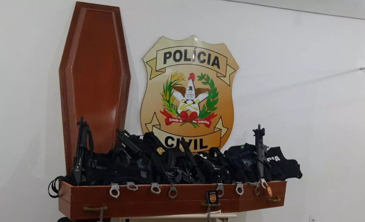 Foto: Polícia Civil de Balneário Camboriú | Divulgação