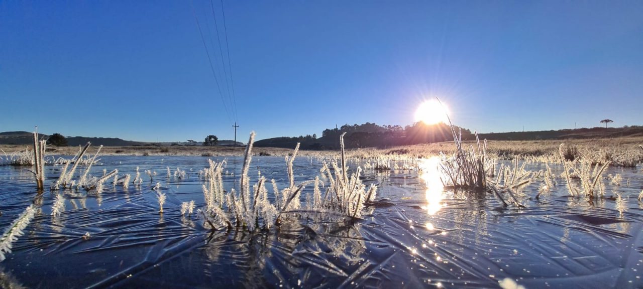 Com -10ºC, SC registra amanhecer mais congelante de 2021