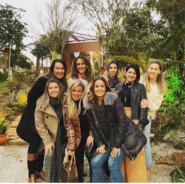 Cleice Pou, Adriana Bortoluzzi e Ana Paula Ronchi, voltando a vida normal com os encontros entre amigas