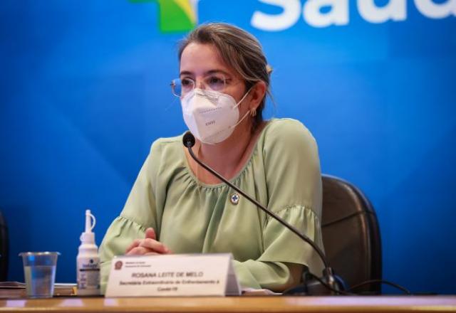 Secretária extraordinária de enfrentamento à covid-19, Rosana Leite de Melo | Walterson Rosa/MS

