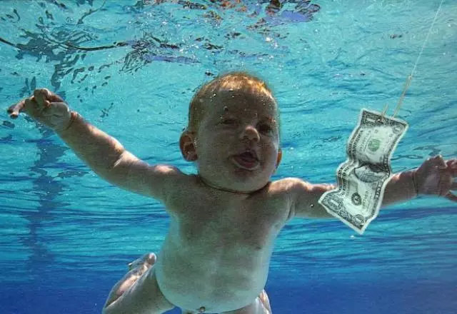 Spencer Elden é o bebê da capa do álbum “Nevermind”, do Nirvana | Divulgação

