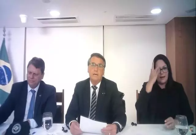 Bolsonaro falou sobre manifestações do dia 7 de setembro | Foto: Reprodução | Youtube