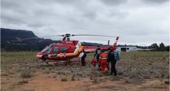 Foto: Corpo de Bombeiros / Reprodução 