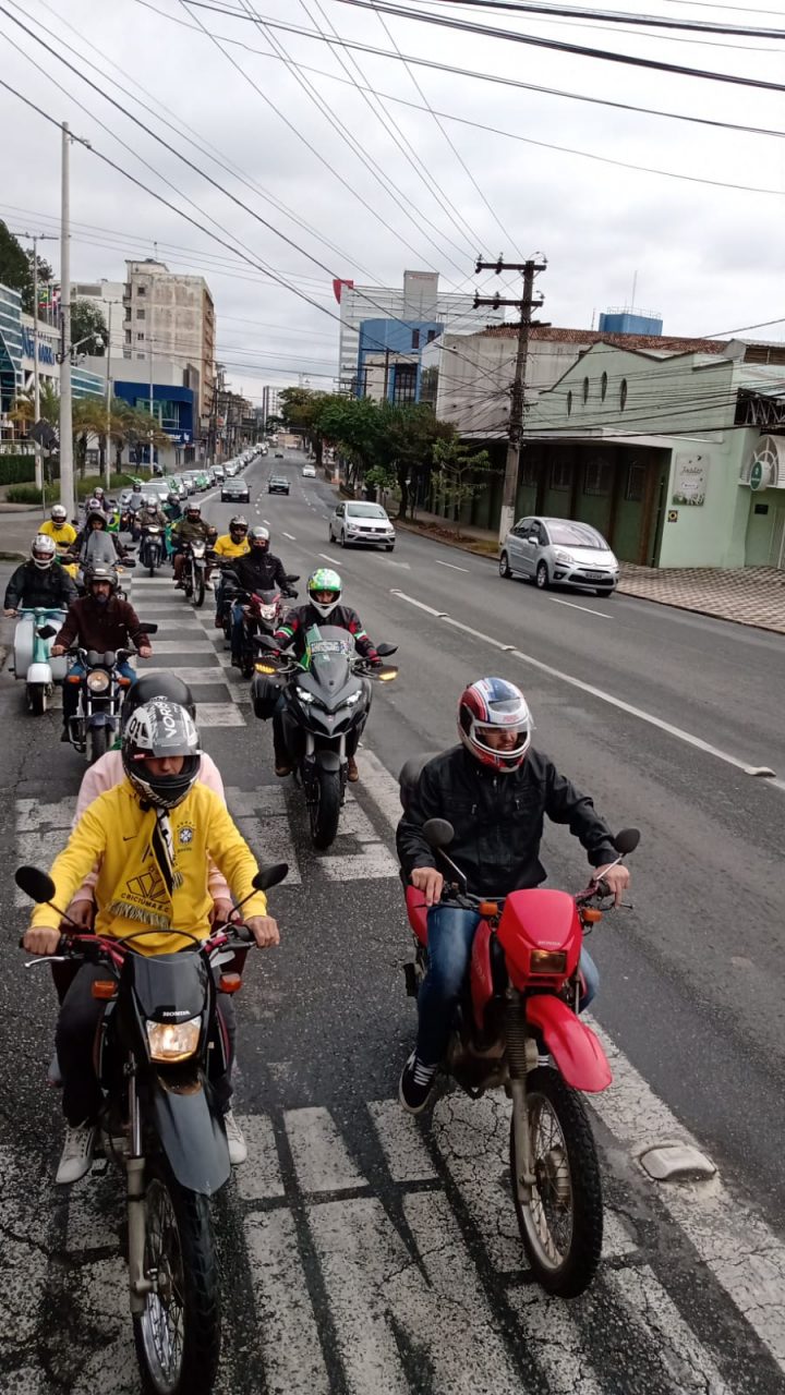 Manifestação em Blumenau. Foto: Redes Sociais