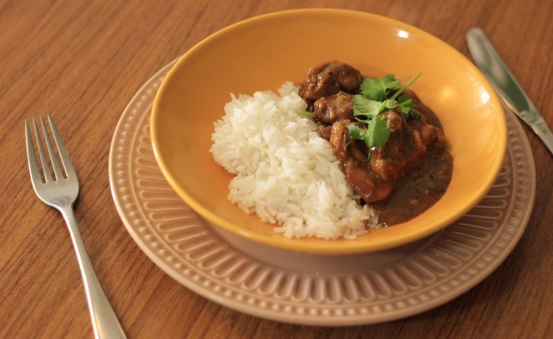 Chicken Curry. Foto: Marcelo Ferigato