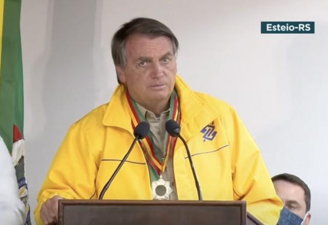 Presidente Jair Bolsonaro  Reprodução | Via: SBT News