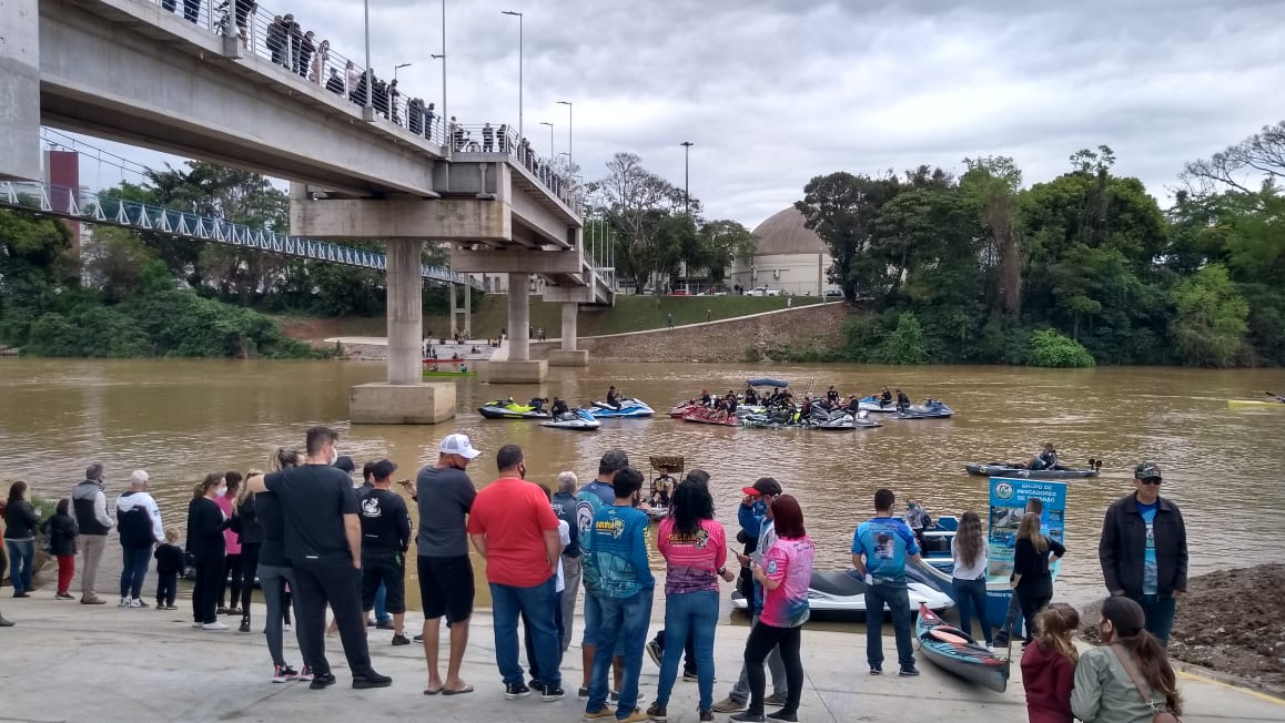 Rampas Aquáticas são inauguradas às margens do Rio Tubarão