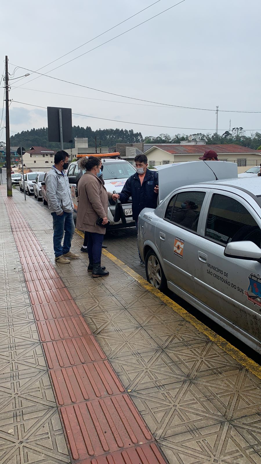 Após estragos, São Cristóvão do Sul irá decretar situação de emergência