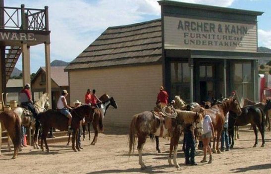 Bonanza Creek Ranch local onde estava sendo rodado o filme Rust no Novo México