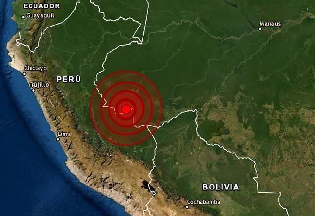 Terremoto registrado no Peru é sentido em cidades brasileiras