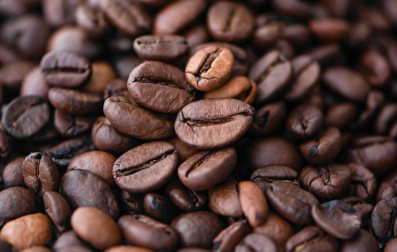 Grãos de café. Fonte: Pixabay