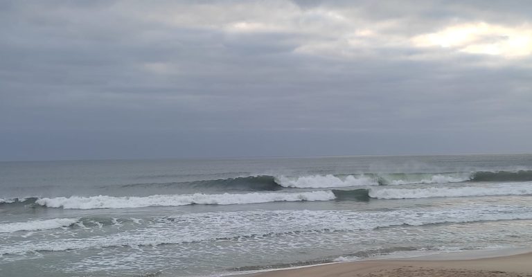 Foto: Praia do Morro das Pedras – 05h45. Arquivo Pessoal