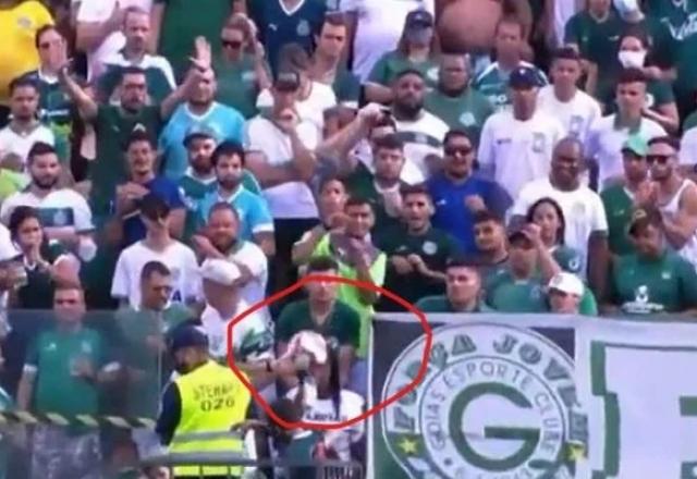 Torcedora que levou bolada no rosto no jogo entre Goiás e Brusque tem perda de visão