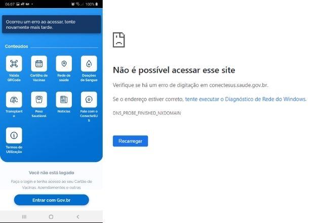 Ataques de hackers tiram do ar os sites do Ministério da Saúde e ConecteSUS