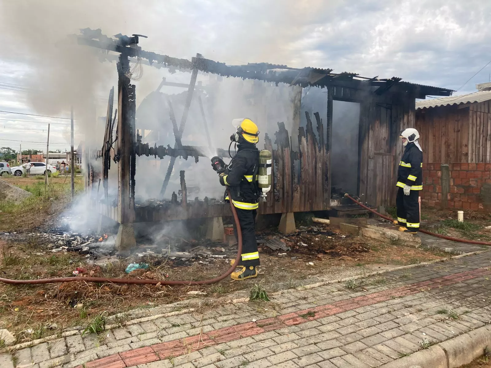 Foto: Bombeiros Voluntários de Ilhota