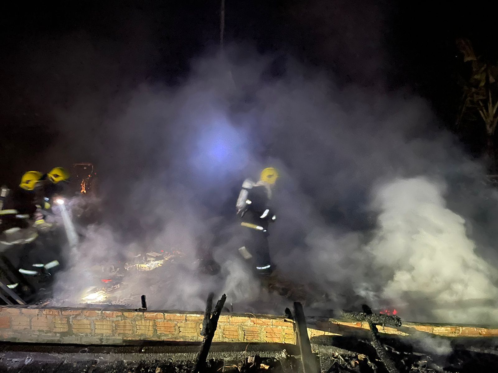 Fotos: Corpo de Bombeiros Militar de Garuva