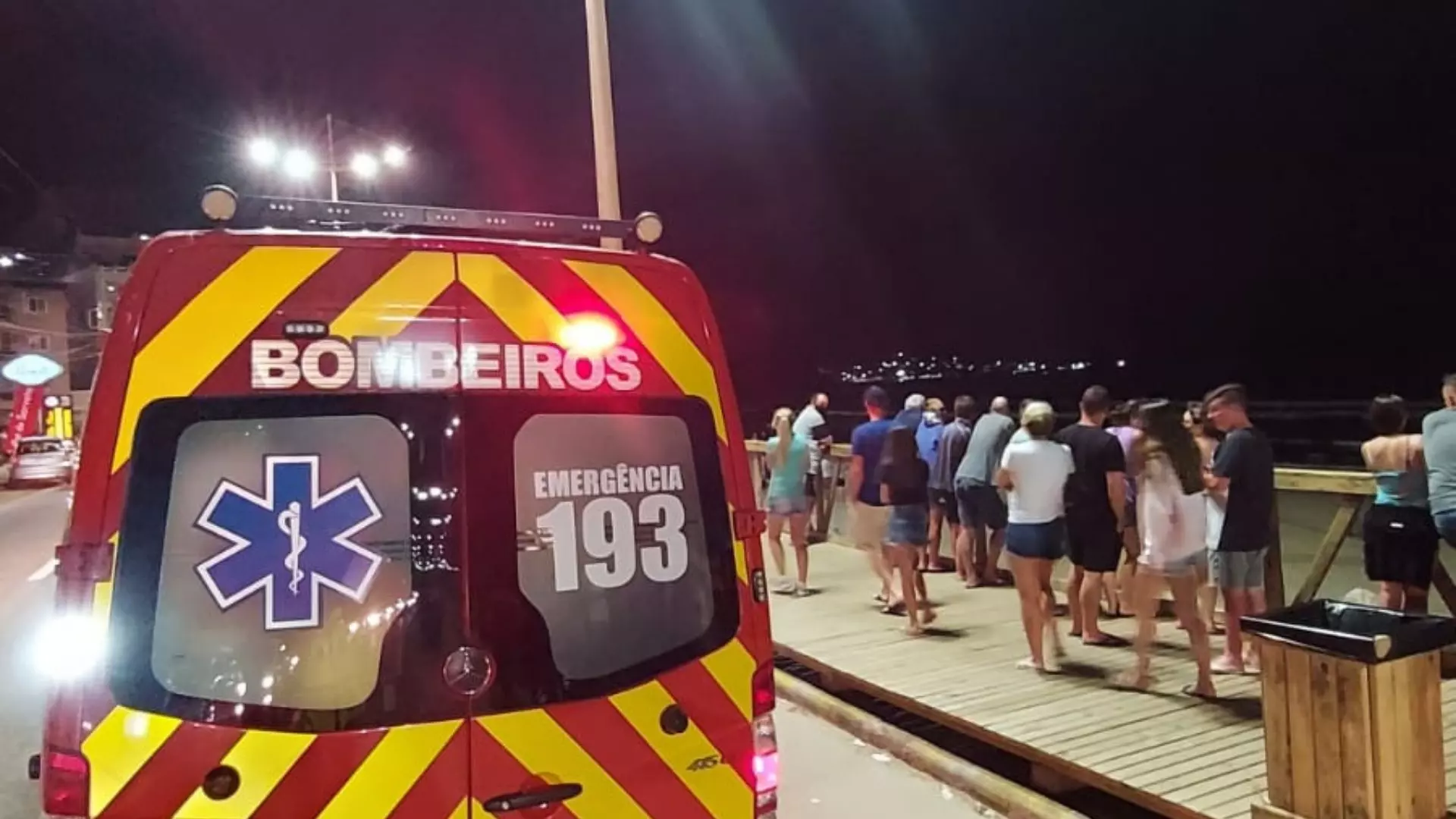 Foto: Corpo de Bombeiros/ Reprodução