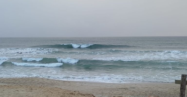 Praia do Morro das Pedras – 09/12/2021 – 05h30. Foto: Arquivo Pessoal