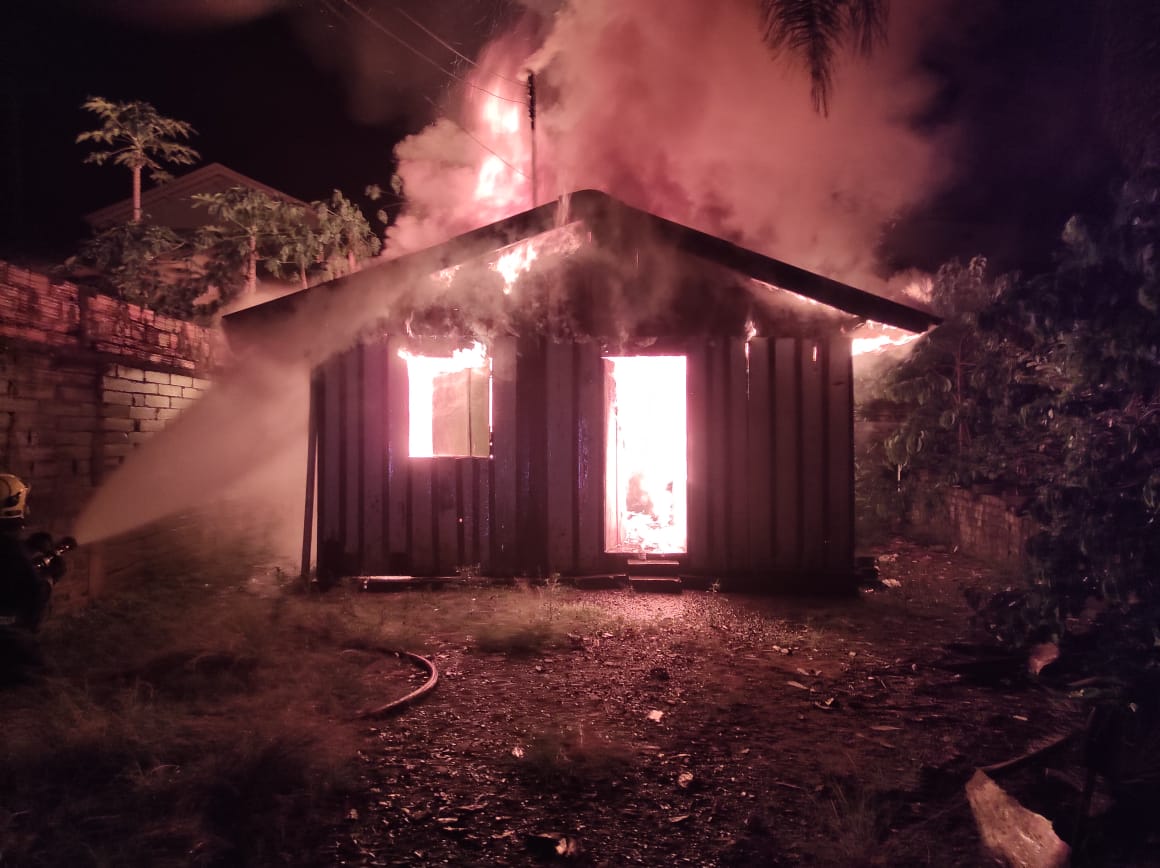 Corpo de Bombeiros Taió\Reprodução