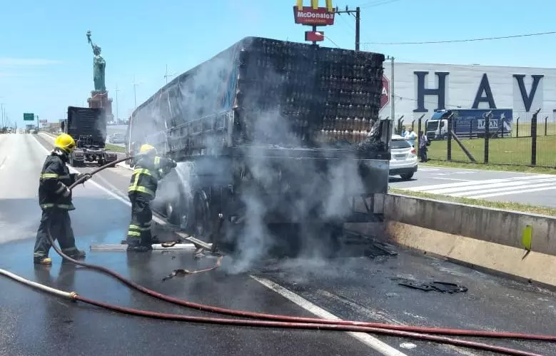 Foto: Corpo de Bombeiros Militar de Santa Catarina | Divulgação.