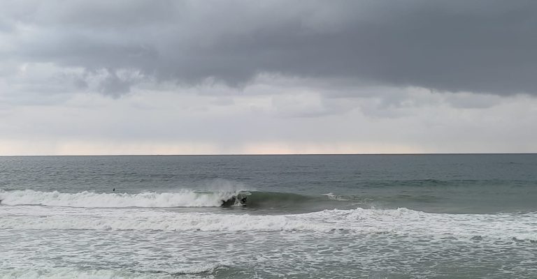 Praia do Morro das Pedras – 07/01/2022 – 06h20. Foto: Arquivo Pessoal