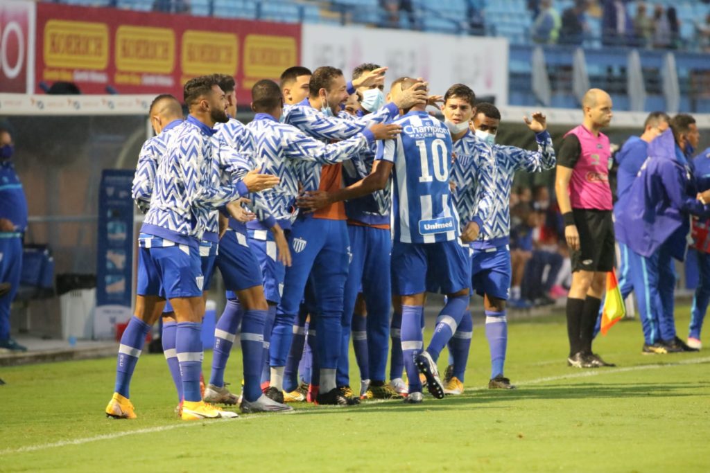 A dupla da Capital jogou no sábado (29). O Figueirense foi derrotado pelo Concórdia por 1×0, gol de Arez. O Avaí venceu o Barra por 2 a 0, na Ressacada, gols de Copete e Bruno Silva. Foto: Frederico Tadeu / Avaí F.C.