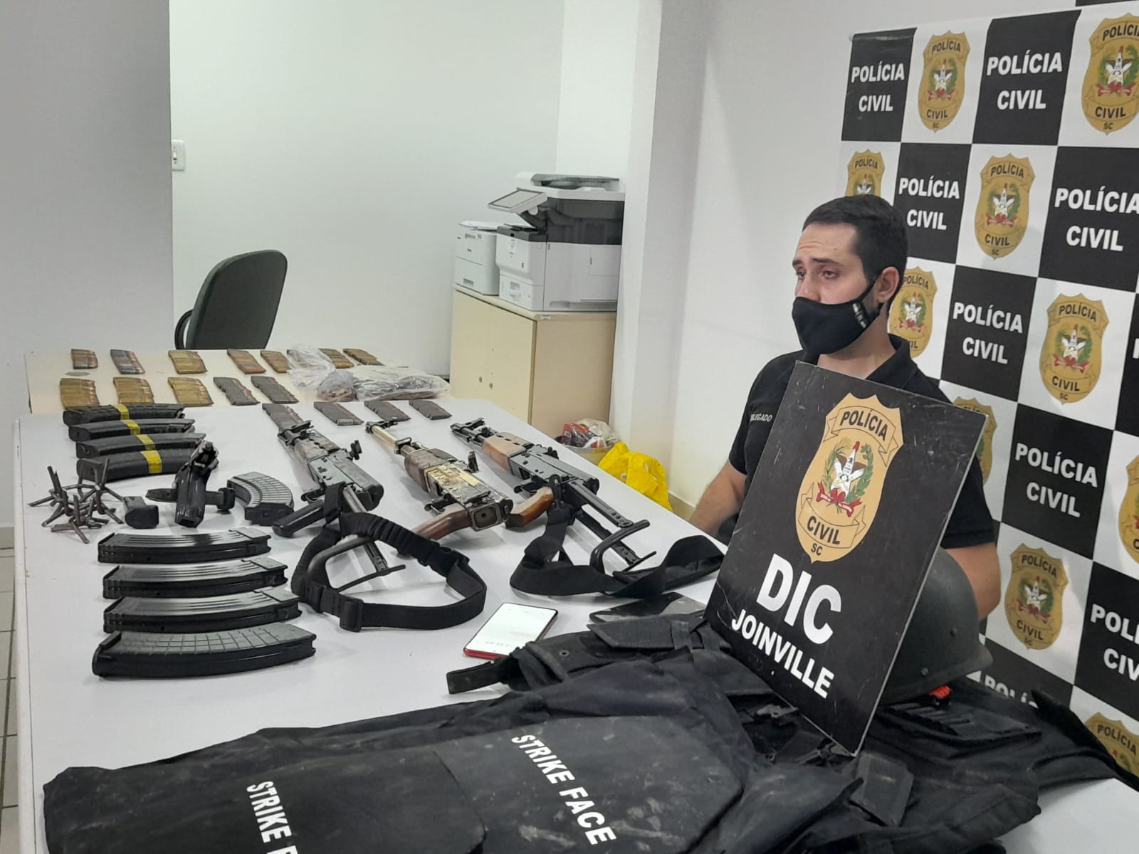 Foto: Polícia Civil SC, divulgação