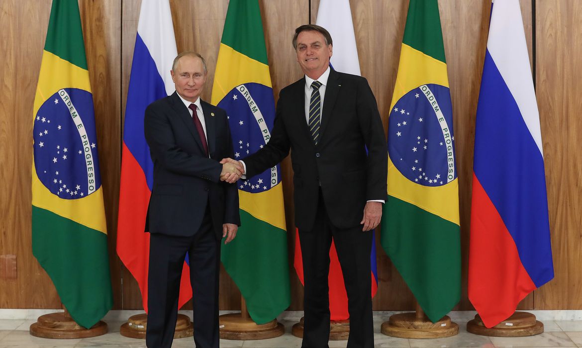 Encontro com o Presidente da Federação da Rússia, Vladmir Putin/ Foto: Marcos Corrêa/PR