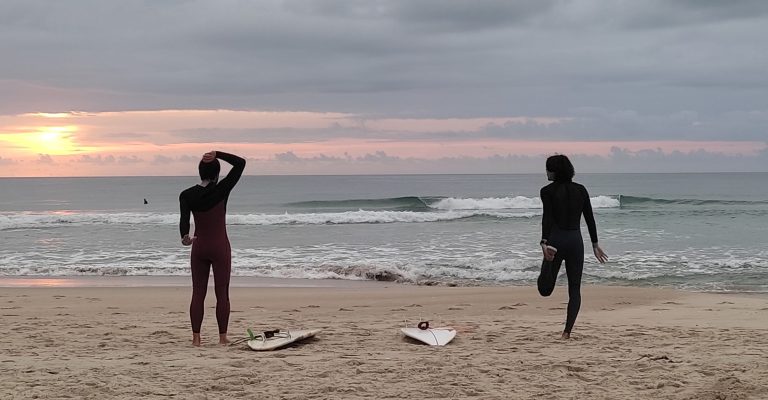 Praia do Morro das Pedras – 25/02/2022 – 06h10. Foto: Arquivo Pessoal