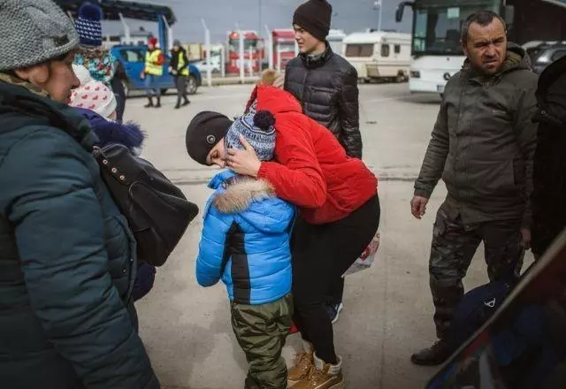 Ofensiva russa no país já fez com que 1,5 milhão de jovens fossem colocados em situação de refúgio | Divulgação/Unicef

